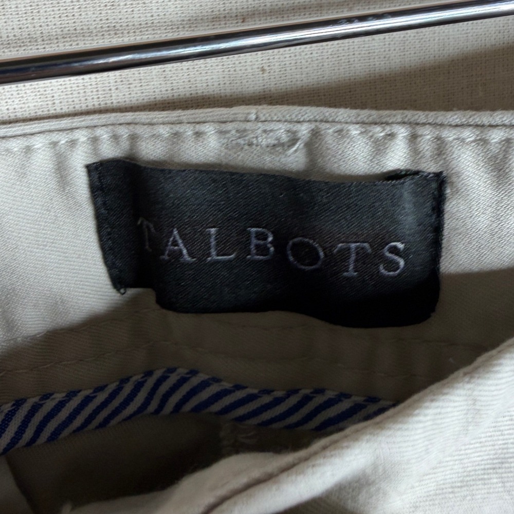 Talbots Relaxed‎ Chino Pants size 14 Beige - Picture 2 of 11